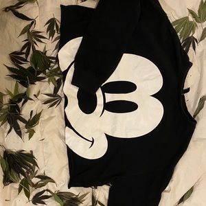 Mickey Mouse Cropped Long Sleeve